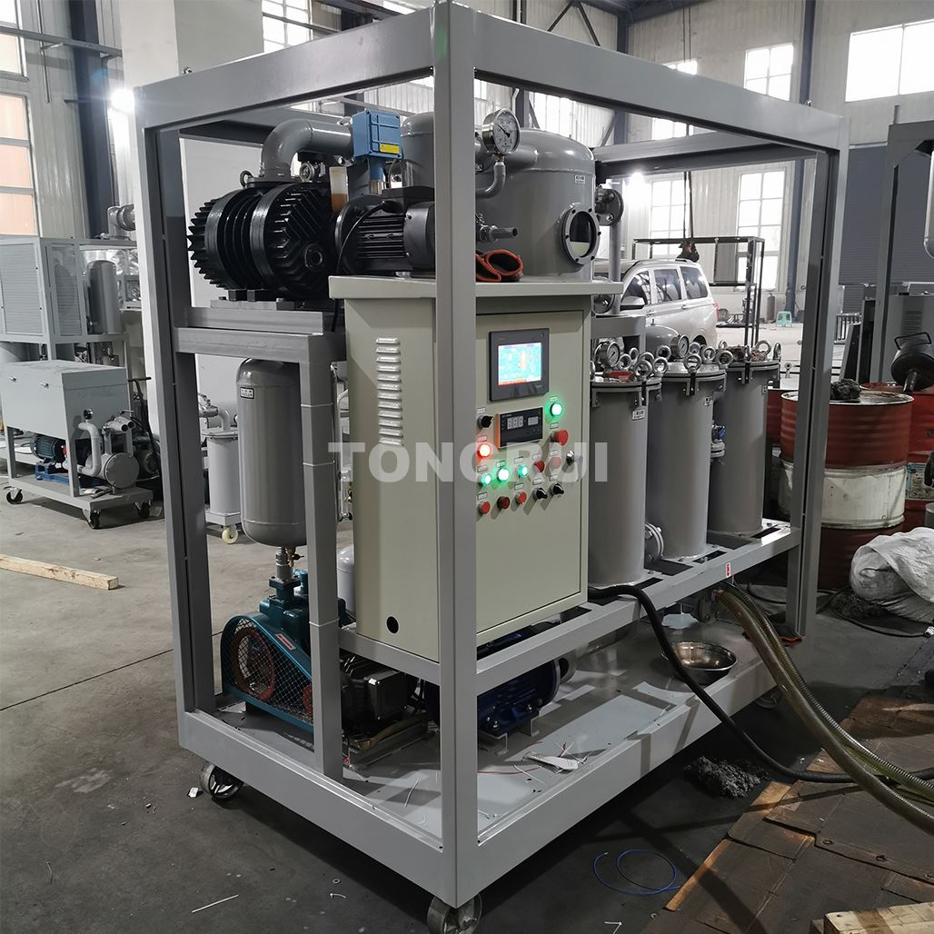 dielectric oil treatment working