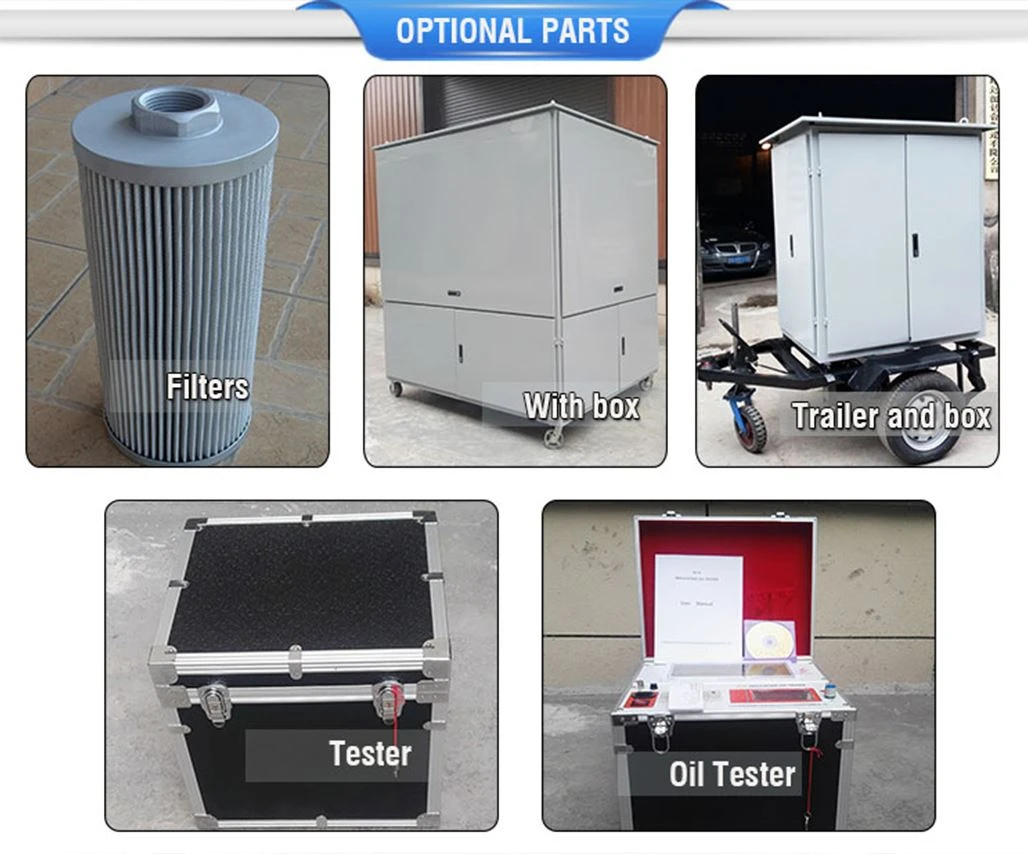 optional parts of insulation oil regenaration optional parts of insulation oil regenaration