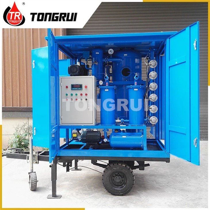 System filtracji oleju transformatorowego online
